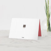 Kabuki Typ Meine Herzkarte Karte (Rückseite)