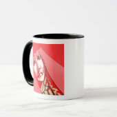 Kabuki Zwei-Tone-Tasse Tasse (Vorderseite Links)