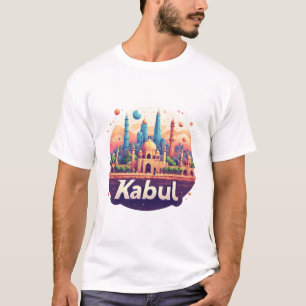 Kabul Afghanistan-Erinnerungsgeschenk für Reisende T-Shirt