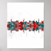 Kabul Afghanistan Skyline Poster (Vorne)