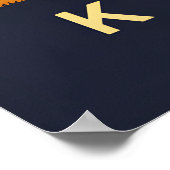 Kabul, Afghanistan Vintage Travel Poster (Ecke)