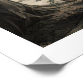 Kabul City in den 1970er Jahren Poster (Ecke)