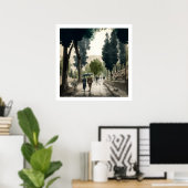 Kabul City in den 1970er Jahren Poster (Heimbüro)