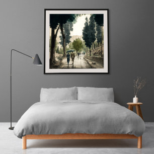 Kabul City in den 1970er Jahren Poster