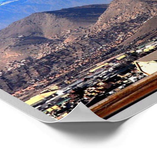 Kabul - Flughafen Poster (Ecke)