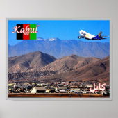 Kabul - Flughafen Poster (Vorne)