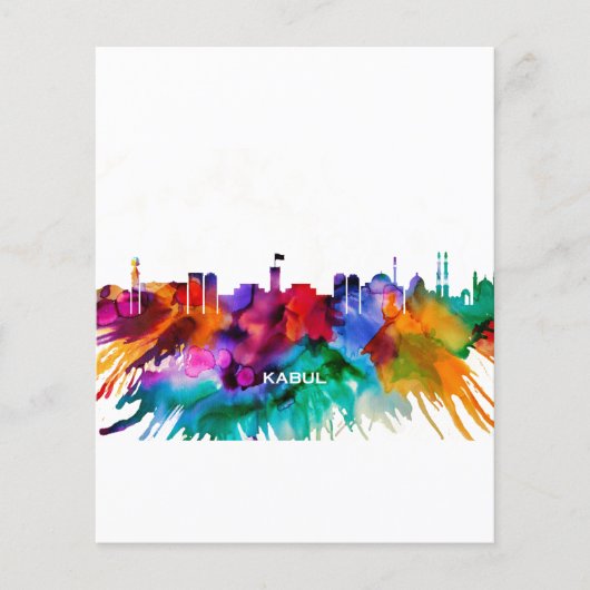 Kabul Skyline Flyer (Vorne)