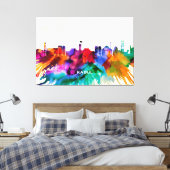 Kabul Skyline Leinwanddruck (Insitu (Schlafzimmer))
