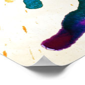 Kabul Skyline Poster (Ecke)