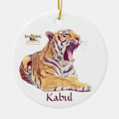 Kabul Vector Graphic Keramik Ornament (Vorne)