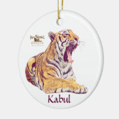Kabul Vector Graphic Keramik Ornament (Links)