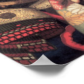 KABUTO BIER JAPAN SAMURAI Vintage Werbung Poster (Ecke)