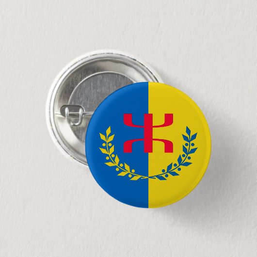 Kabylie-Badge Button (Vorne & Hinten)