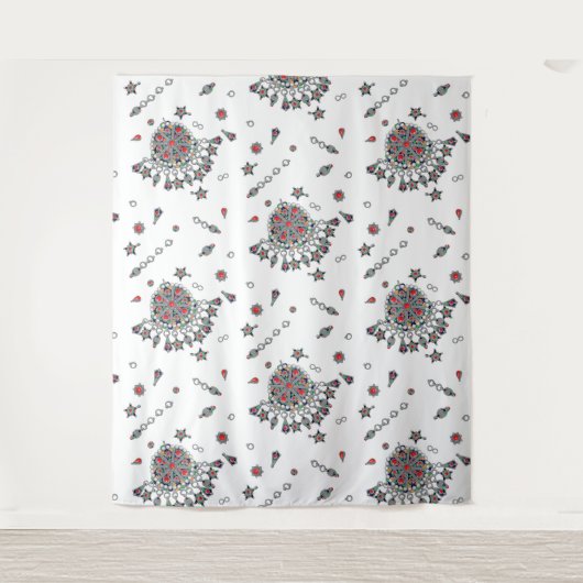 Kabyljuwelen Wandteppich (Vorderseite)