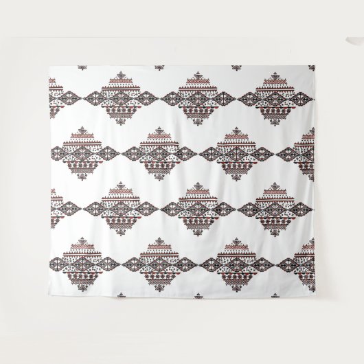 Kabylmuster Wandteppich (Vorderseite (Horizontal))