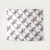 Kabylmuster Wandteppich (Vorderseite (Horizontal))