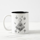 Kabylschmuck Zweifarbige Tasse (Links)