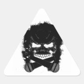 KaC Skull Triangle Sticker (Vorderseite)