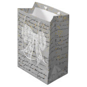 Kacey Bow Medium Geschenktasche Mittlere Geschenktüte (Vorderseite Schrägansicht)