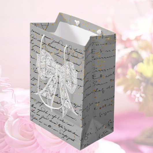 Kacey Bow Medium Geschenktasche Mittlere Geschenktüte