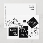 KACHAK GALLERY LOGO - POSTCARDS POSTKARTE (Vorne/Hinten)