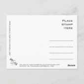 KACHAK GALLERY LOGO - POSTCARDS POSTKARTE (Rückseite)