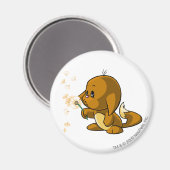 Kacheek Brown Magnet (Vorderseite/Rückseite)