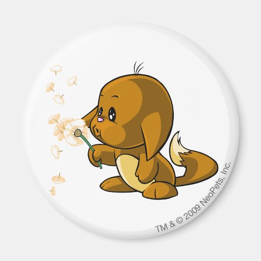 Kacheek Brown Magnet (Vorne)