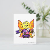 Kacheek Faerieland Player Postkarte (Stehend Vorderseite)