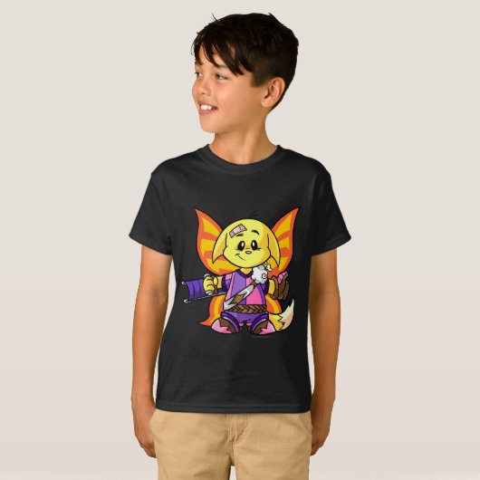 Kacheek Faerieland Spieler T-Shirt (Vorne ganz)