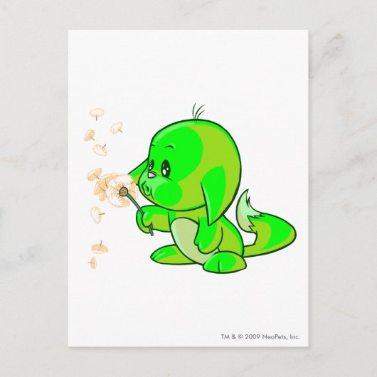 Kacheek Glows Postkarte (Vorderseite)