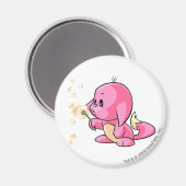 Kacheek Pink Magnet (Vorderseite/Rückseite)