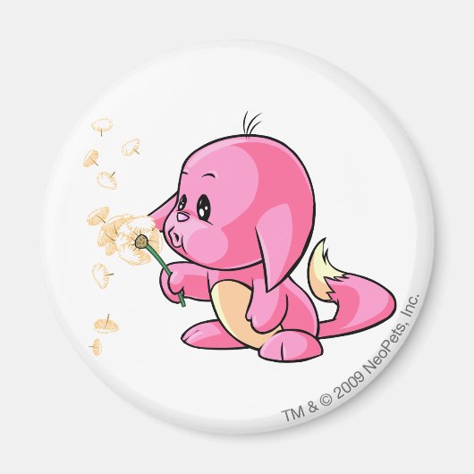 Kacheek Pink Magnet (Vorne)