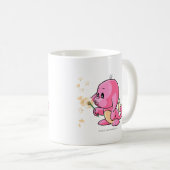 Kacheek Rosa Kaffeetasse (VorderseiteRechts)