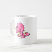 Kacheek Rosa Kaffeetasse (Vorderseite Links)