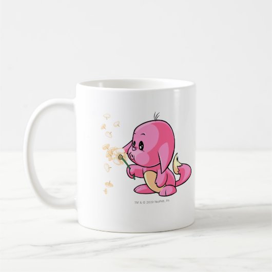Kacheek Rosa Kaffeetasse (Links)