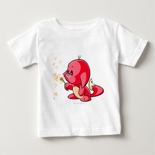 Kacheek Rot Baby T-shirt (Vorderseite)