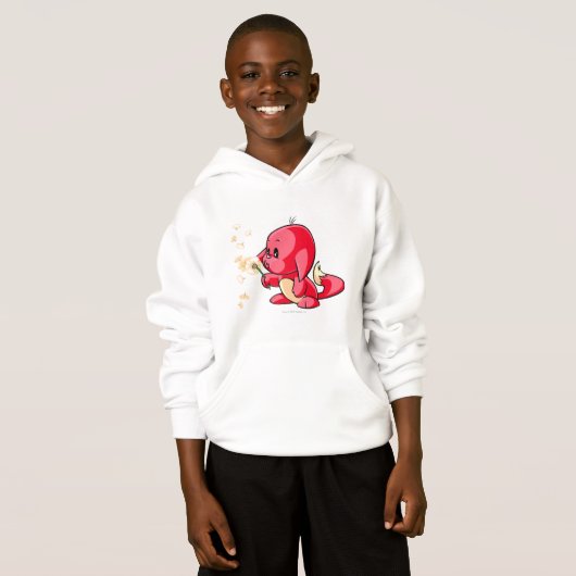 Kacheek Rot Hoodie (Vorne ganz)