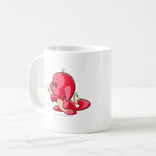 Kacheek Rot Kaffeetasse (Vorderseite Links)