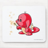Kacheek Rot Mousepad (Vorne)