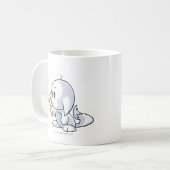 Kacheek Weiß Kaffeetasse (Vorderseite Links)