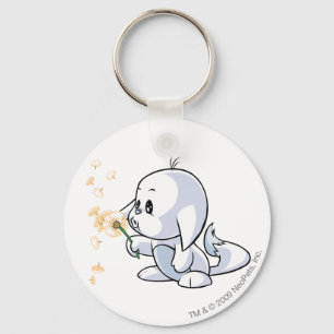 Kacheek Weiß Schlüsselanhänger