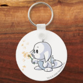 Kacheek White Schlüsselanhänger (Vorderseite)