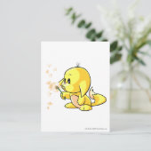 Kacheek Yellow Postkarte (Stehend Vorderseite)