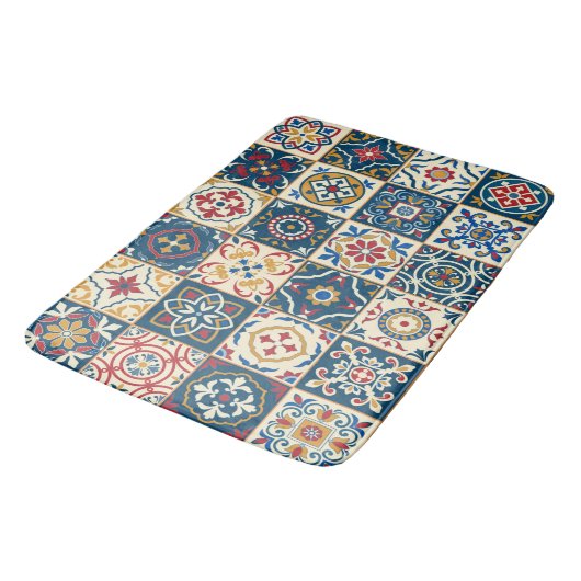 Kachel badematte (Schrägansicht)