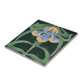Kachel - Jugendstil Iris (Seite)