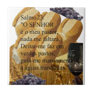 Kachel von Keramik | Psalm 23