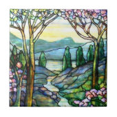 Kachelboden - Bergwelt Fliese (Vorderseite)