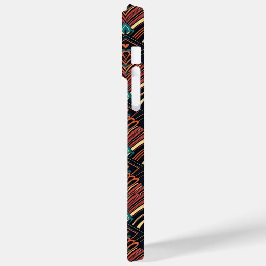 Kachelgeflecht aus niedlichem Deko Case-Mate iPhone Hülle (Rückseite / Links)