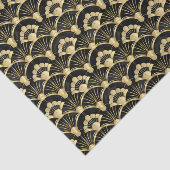 Kachelgeflecht aus niedlichem Deko Seidenpapier (Ausschnitt)